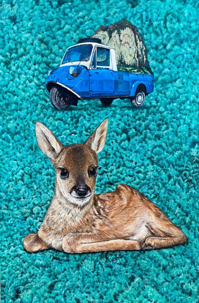 제주시즌1 · Oil on canvas · 90.9x60.6cm · Oil on canvas · 조주광 · Jo Joo Gwang · (이미지출처 = 갤러리일호) · (Source =galleryilho)