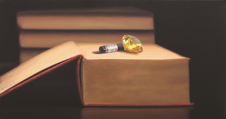 429-100.명경지수 · oil on canvas · 170x90cm · 2022  ​ · oil on canvas · 정창균 · Joung Chang Kyeun · (이미지출처= G&J 갤러리) · (Source = G&J gallery)