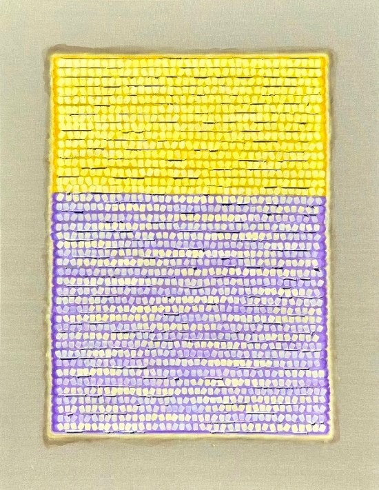 잔향(殘香) 3 · Mixed media on canvas · 116.8×91cm · 2022 · Remaining Scent · Mixed media on canvas · 김형선 · Kim Hyung Sun · (이미지출처 = 갤러리도스) · (Source = gallery dos)