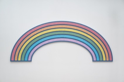 13 curves · acrylic on birch · 96x247cm (3piece) · 2022 · 이미정 · (이미지출처 = 제주문화예술진흥원)