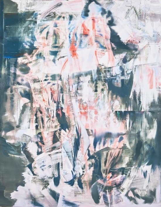 벚꽃, 그들 · oil on canvas · 116x91cm · 2021 · oil on canvas · 김은진 · Kim Eun Jin · (이미지출처 = 갤러리도스) · (Source = gallery dos)