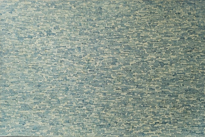 바다 담은 붓질 3 · 한지에 채색 · 90.9x60.6cm · 2022 · 김동길 · (이미지출처 = 사이아트 스페이스)