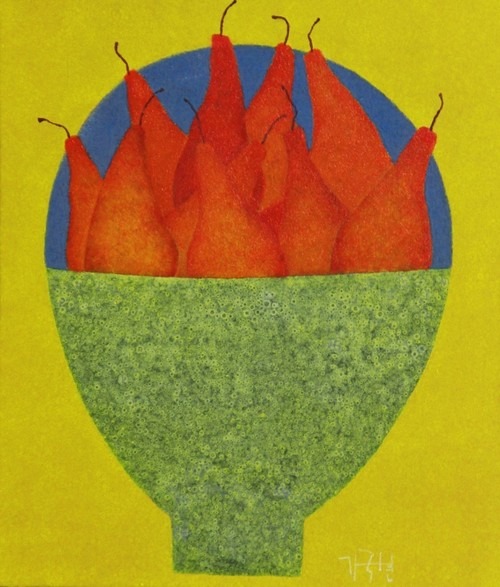 감성정물 · Oil on canvas · 53x45.5cm · 2022 · 가국현 · (이미지 출처 = 돈화문갤러리)
