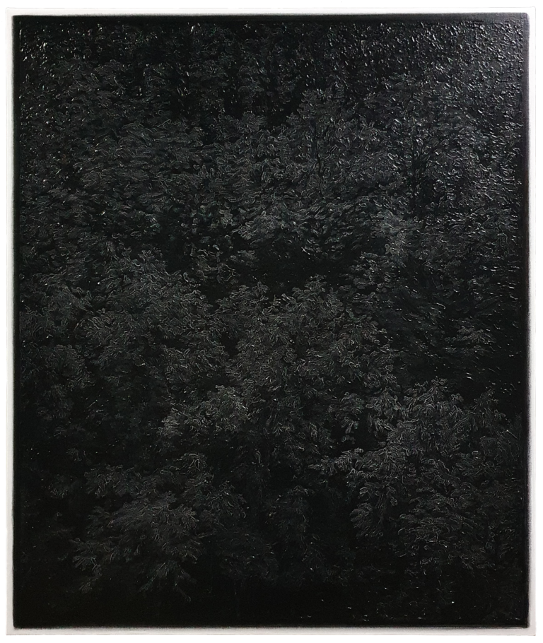 멀리 있는 나무들 #1 · 캔버스에 아크릴 · 72.7X60.6cm · 2020 · 김현호 · (이미지출처 = 인영갤러리)
