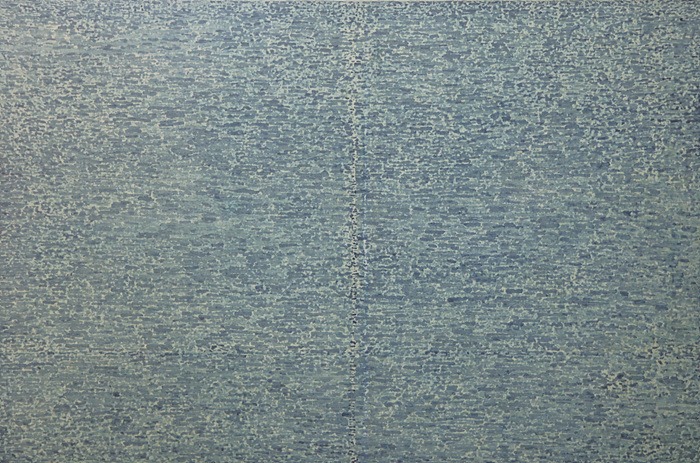 바다 담은 붓질 1 · 한지에 채색 · 145.5x97cm · 2021 · 김동길 · (이미지출처 = 사이아트 스페이스)