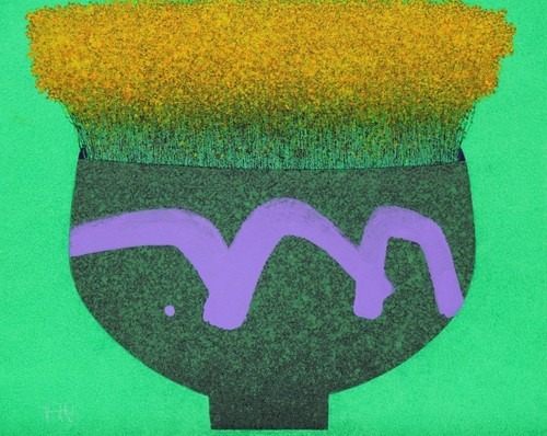 감성정물 · Oil on canvas · 91x73cm · 2022 · 가국현 · (이미지 출처 = 돈화문갤러리)