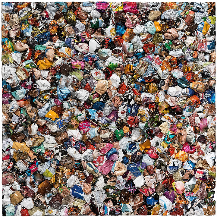 Still life · Paper on panel · 150 x 150 cm · 2019 · Still life · Paper on panel · 김춘환 · Kim Chunhwan · (이미지출처 = 가나아트) · (Source = gana art)