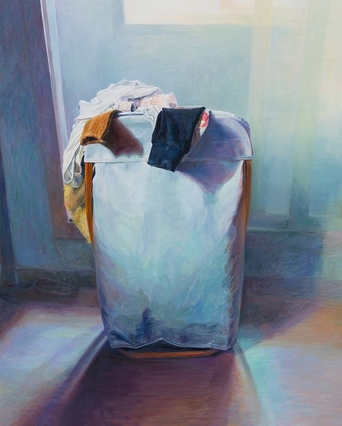 세탁햄퍼5 am 8h 14m · oil on canvas · 91.0x72.7cm · 2021 · 정연수 · (이미지출처 = 갤러리도스)