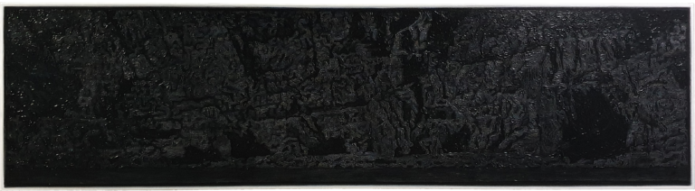 멀리 있는 섬 · 캔버스에 아크릴 · 42x155cm · 2020 · 김현호 · (이미지출처 = 인영갤러리)