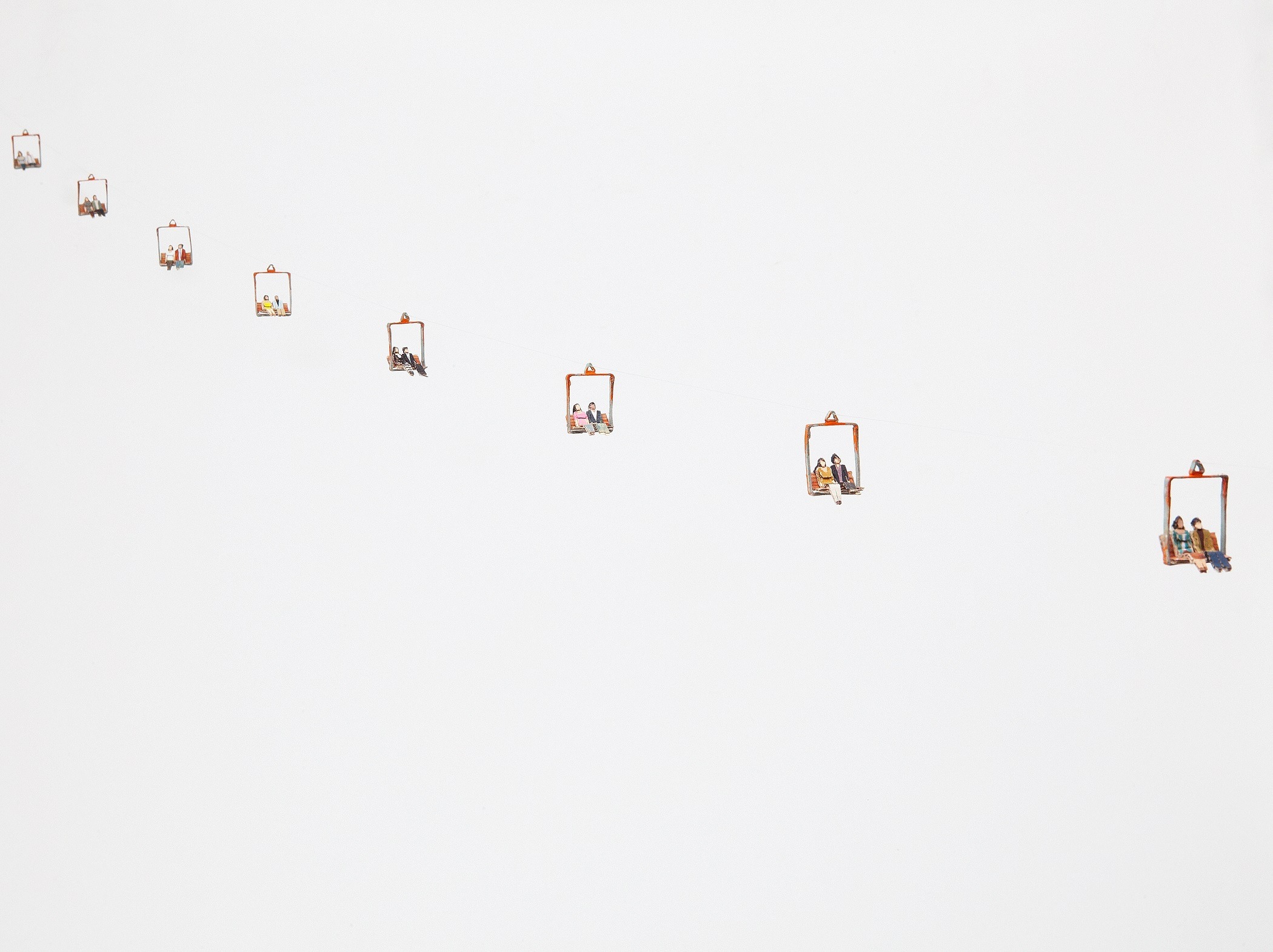 lift · 종이에 수채화 · 2010 · 노상준 · Noh Sangjun · (이미지출처 = 광주시립미술관) · (source = Gwangju Museum of Art)