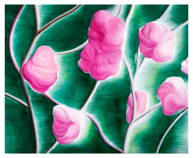늦봄 · oil on canvas · 22x27.3cm  ​ · 2022 · 표영실 · (이미지출처 = 누크갤러리)