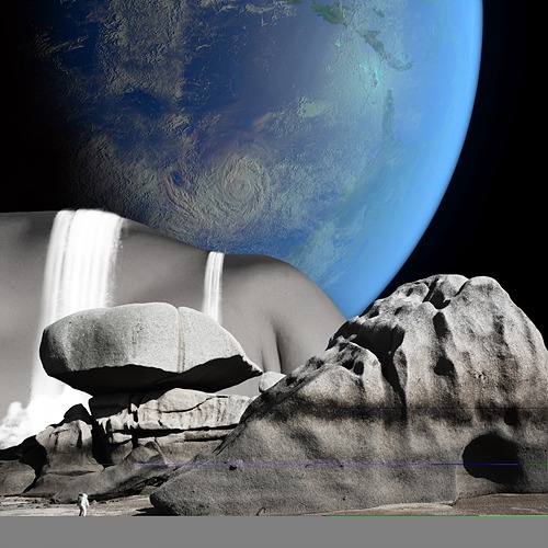 space oddity 11 · pigment print · 60x60cm · 2021 · space oddity 11 · pigment print · 김종혁 · Kim Jonghyuk · (이미지출처 = 관훈갤러리) · (source = kwanhoongallery)