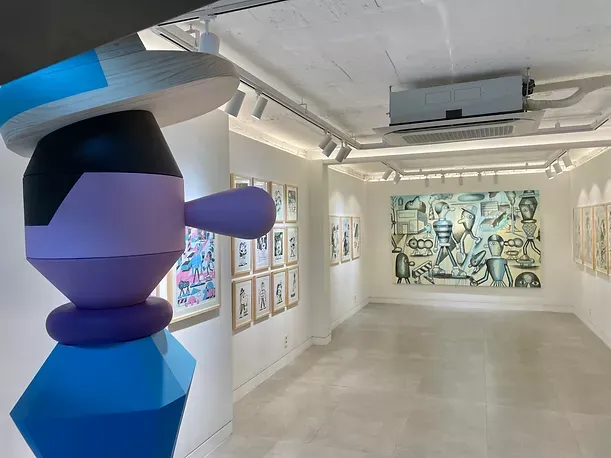 전시전경 · Exhibition view · (이미지출처 = 갤러리스탠) · (Source = Gallerystan)