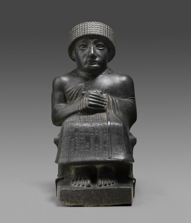 구데아 왕의 상 · 섬록암 · (이미지 출처 = 국립중앙박물관) · (Source = National Museum of Korea)