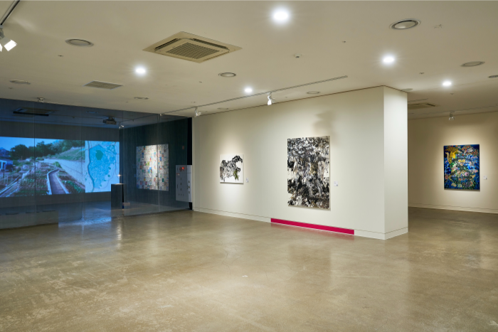 전시전경 · Exhibition view · (이미지 출처 = 중랑아트센터) · (Source = JUNGNANG ART CENTER)