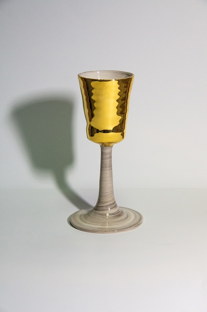 잔결-잔 · Ceramic, Liquid gold · 16×5×5cm · 2021 · 임진혁 · Im Jinhyuk · (이미지제공 = 갤러리 라온) · (Source = galleryraon)
