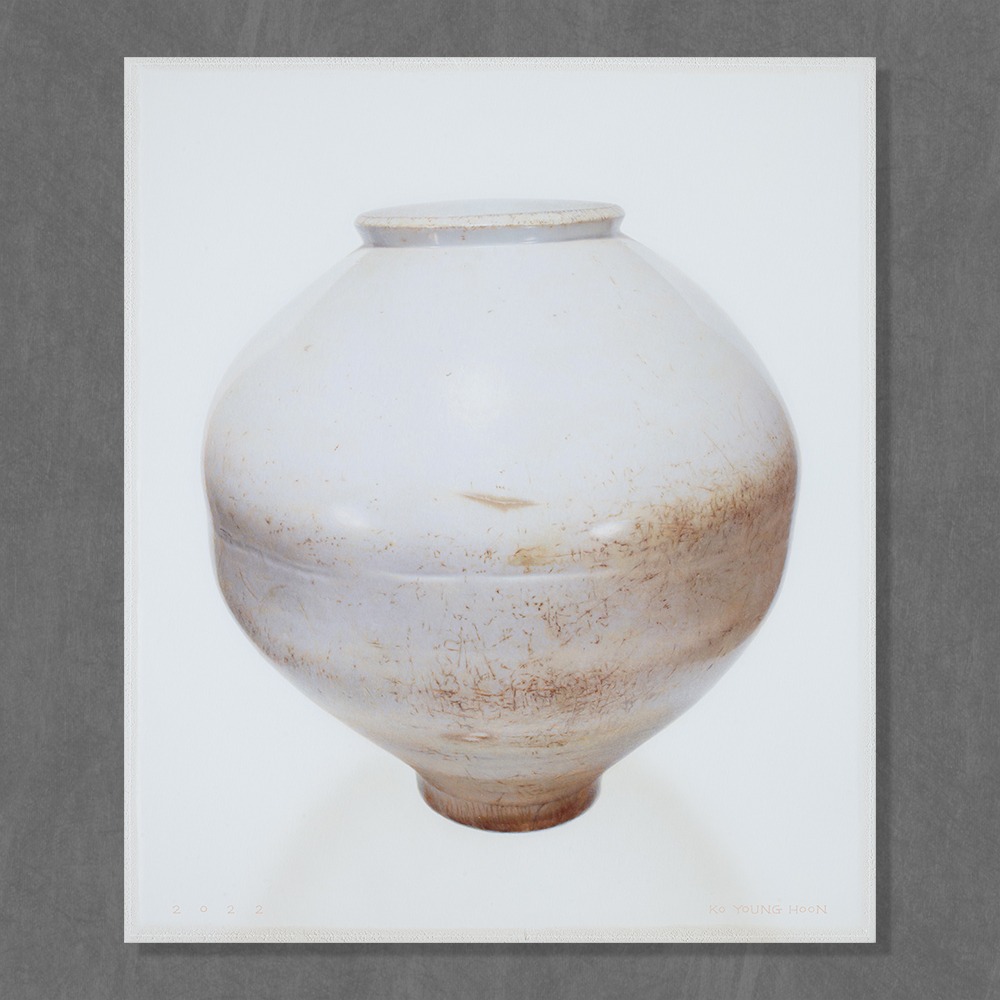 칠월달-22 · acrylic on plaster, canvas · 113x95cm · 2022 · 고영훈 · Go Younghoon · (이미지출처 = 삼원갤러리) · (Source = samwongallery)