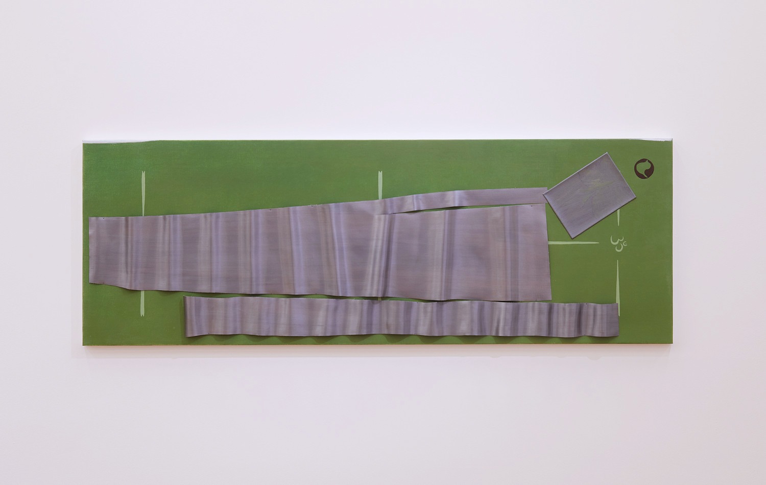 보토를 타고 한 바퀴 돌았으면 한다 1 · 캔버스에 유채, 오일파스텔 · 61x175cm · 2022 · 김하나 · Kim Hana · (이미지 출처 = 송은) · (Source = SONGEUN)