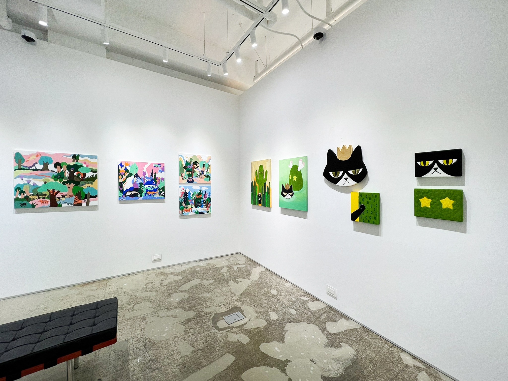 전시전경 · Exhibition view · (이미지출처 = 퍼블릭갤러리) · (Source = Public Gallery)
