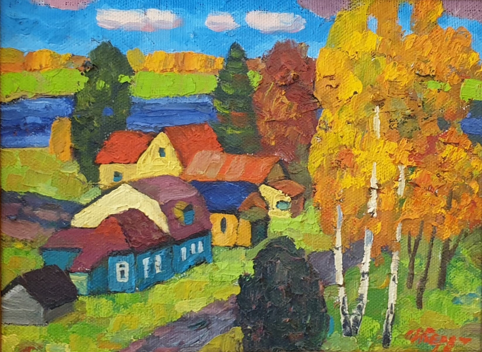카쉬라의 가을 · 40 x 30cm · 2005 · 이고르 베르디쉐프 · Igor Zagrievich · (이미지 제공 = 갤러리 까르찌나) · (Source = Gallery Kartina)