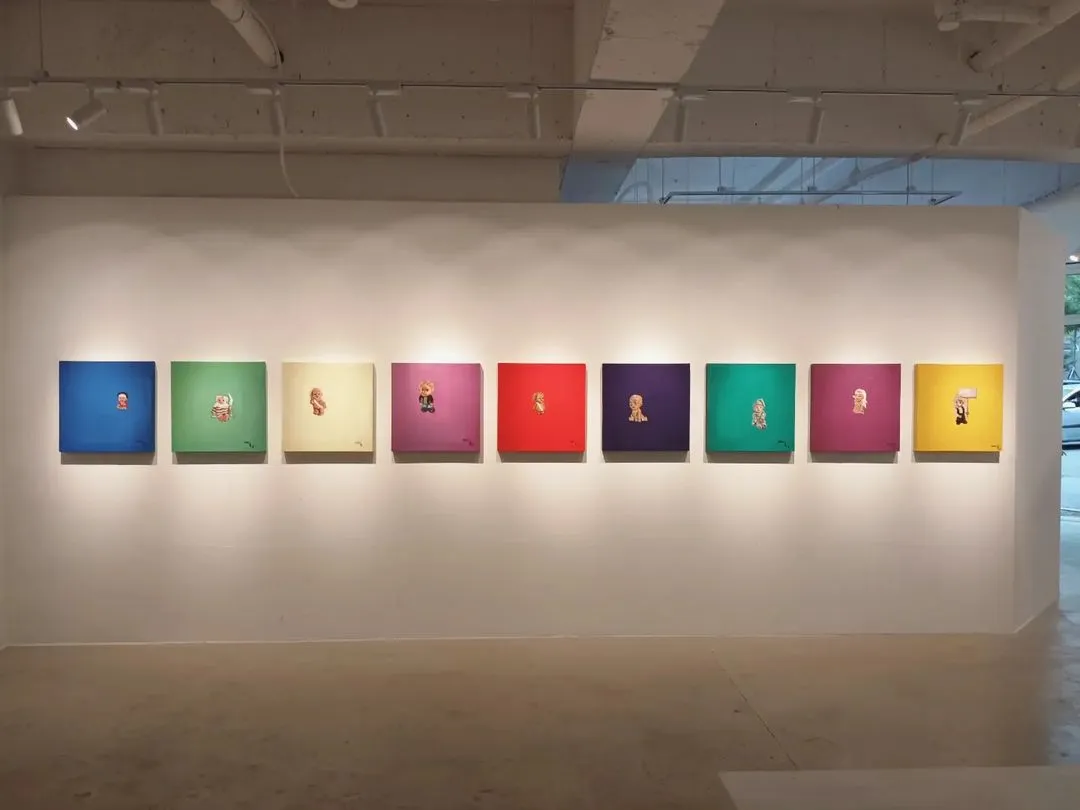 전시전경 · Exhibition view · (이미지 출처 = 개나리미술관) · (Source = Gallery gaenaree)