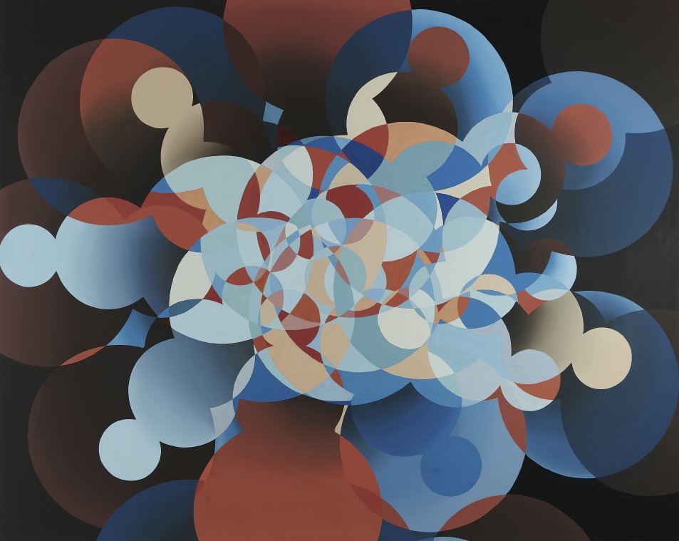 현현(玄玄) 54 · 캔버스에 아크릴릭 과슈 · 182x227.5cm · 2022 · 양순열 · Yang Soonyeal · (이미지출처 = 학고재갤러리) · (Source = hakgojaegallery)