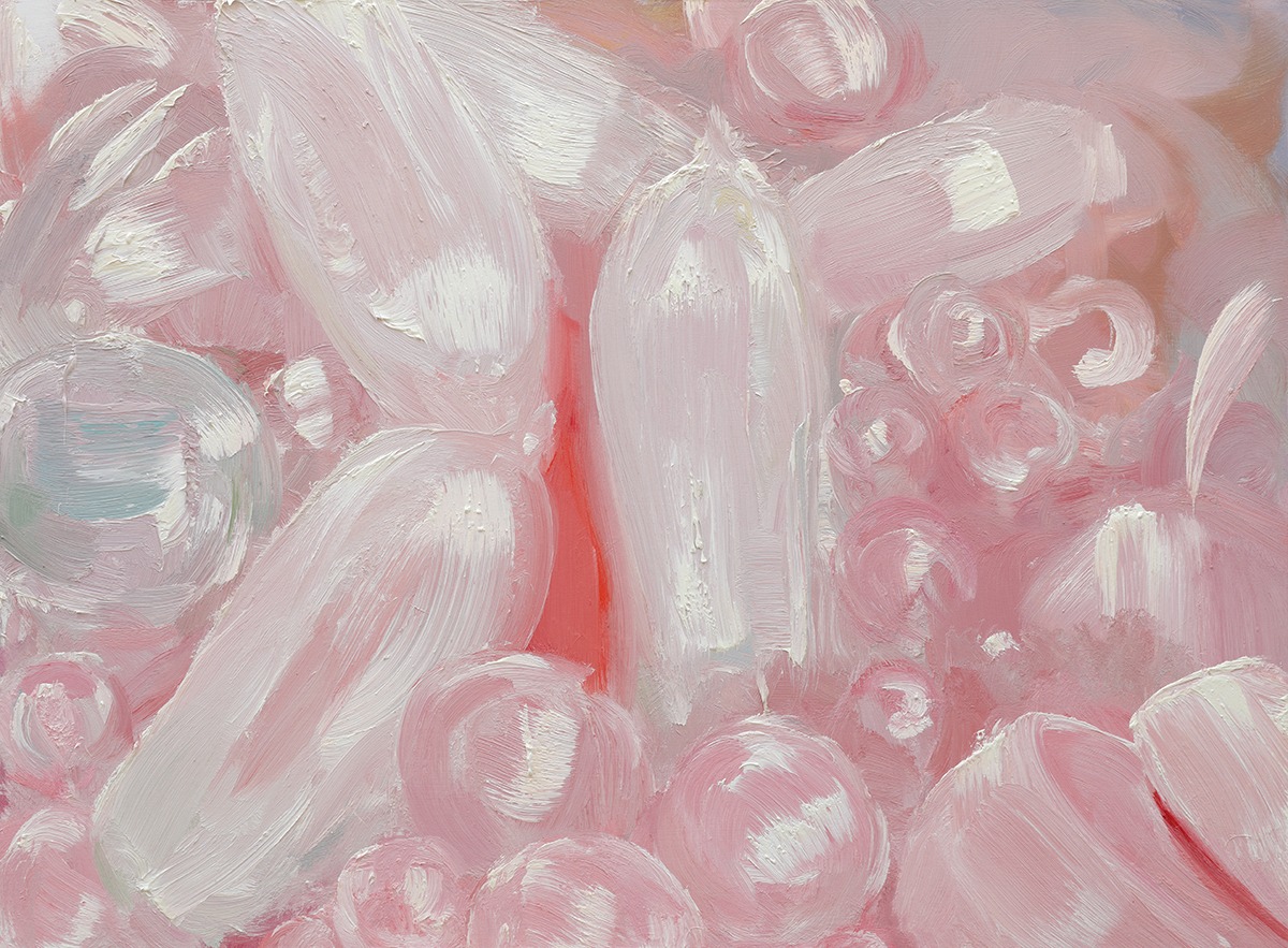 죽은자연#2021E1 · oil on canvas · 97x130cm · 2021 · 김진 · Kim Jin · (이미지제공 = 뮤즈세움) · (Source = Musesseum)