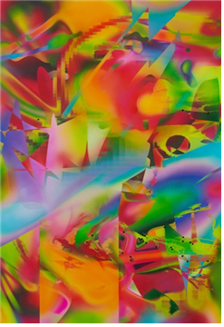 As I imagine him – i · Acrylic on canvas · 130.3x89.4cm · 2022 · As I imagine him – i · Acrylic on canvas · 한지형 · Han Jihyeong · (이미지 제공 = 오뉴월) · (Source = onewwall)