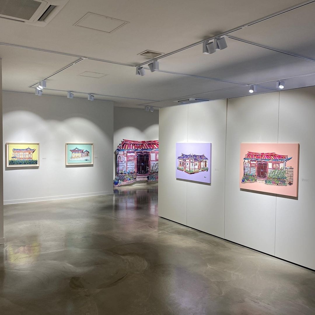 전시전경 · Exhibition view · (이미지 출처 = 이랜드갤러리헤이리) · (Source = elandgallery.heyri)