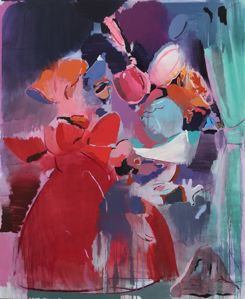 잡을 수 없는 것들 · oil on canvas · 162.2x130.3cm · 2022 · 송승은 · Song Seungeun · (이미지 제공 = 아트사이드갤러리) · (Source = Artside Gallery)