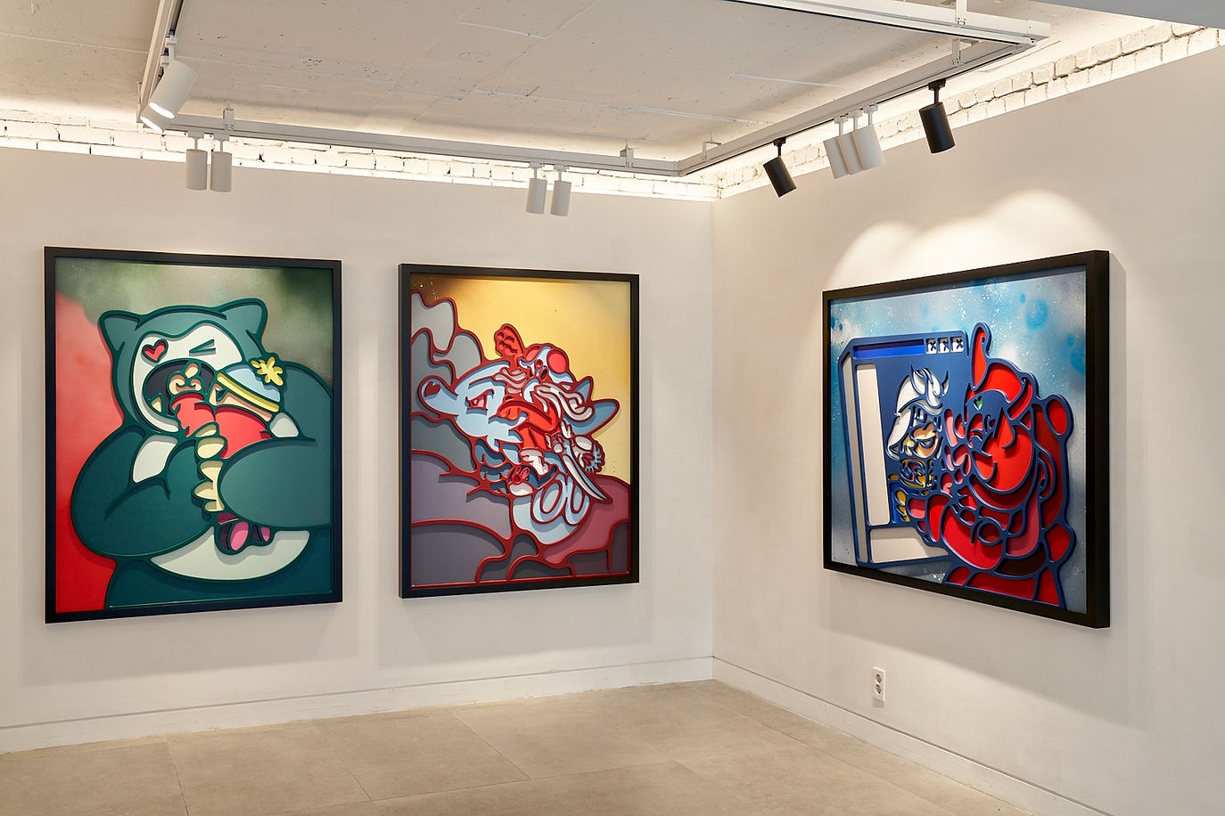 전시전경 · Exhibition view · (출처 = 갤러리스탠) · (Source = Gallery Stan)