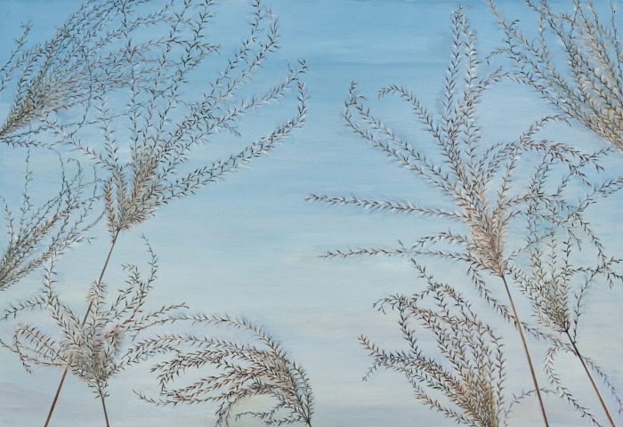 Afterglow2205 · Oil on Canvas · 80×117cm · 2022 · Afterglow2205 · Oil on Canvas · 신혜원 · Shin Hyewon · (이미지 출처 = 아트센터 화이트블럭) · (Source = Art Center White Block)