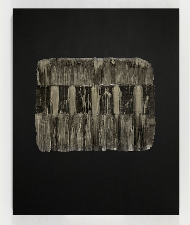 Untitled_The Black Path CXL(140) · oil on canvas · 162.2 x 130.3 cm · 2022 · Untitled_The Black Path CXL(140) · oil on canvas · 피정원 · Jungwon PHEE · (이미지 제공 = 서정아트) · (Source = Seojung Art)