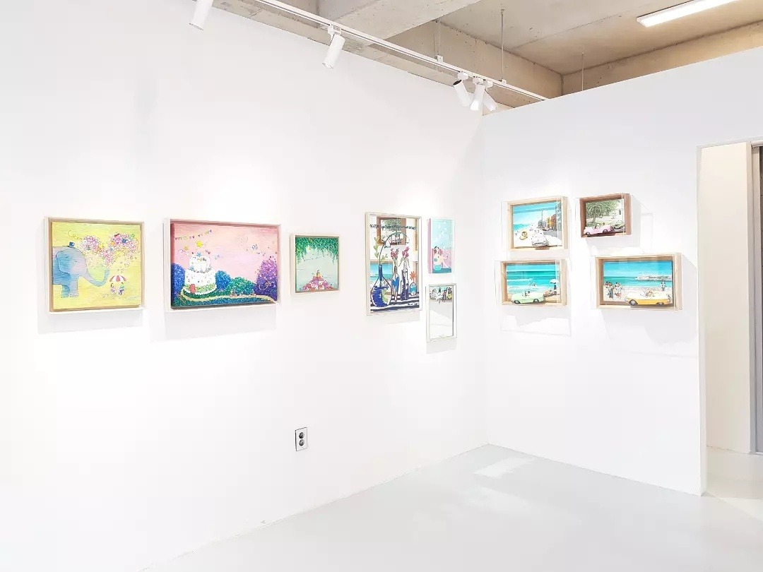 전시전경 · Exhibition view · (이미지 출처 = 하랑갤러리) · (Source = Harang Gallery)