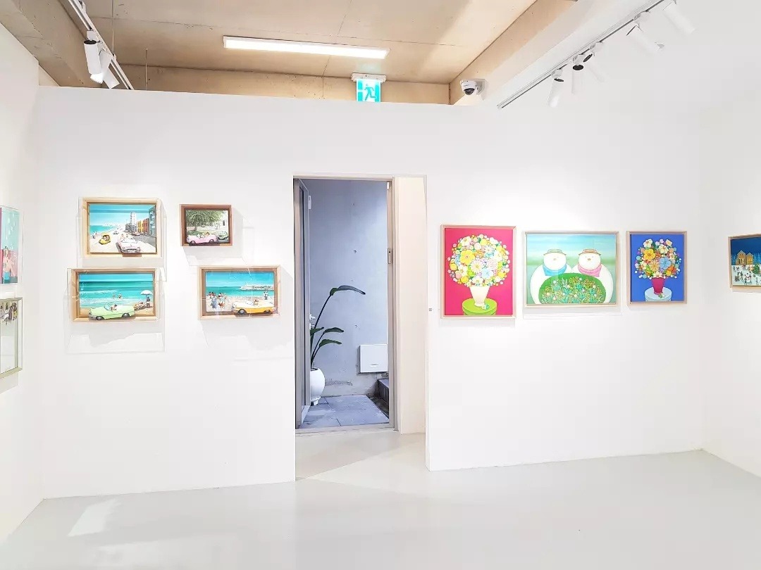 전시전경 · Exhibition view · (이미지 출처 = 하랑갤러리) · (Source = Harang Gallery)