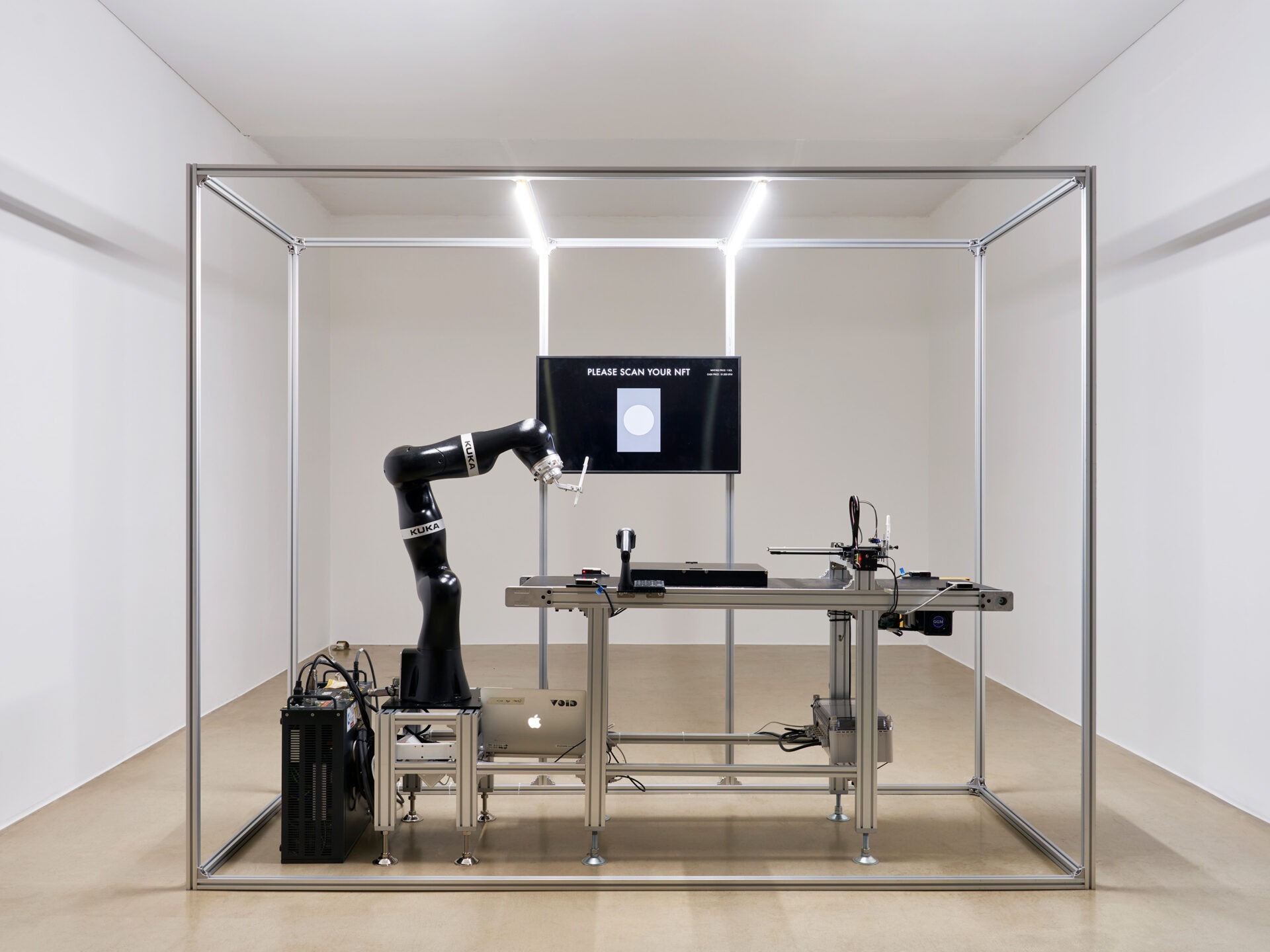 전시전경 · Exhibition view · (이미지 제공 = 원앤제이 갤러리) · (Source = teamVOID. ONE AND J. GALLERY)