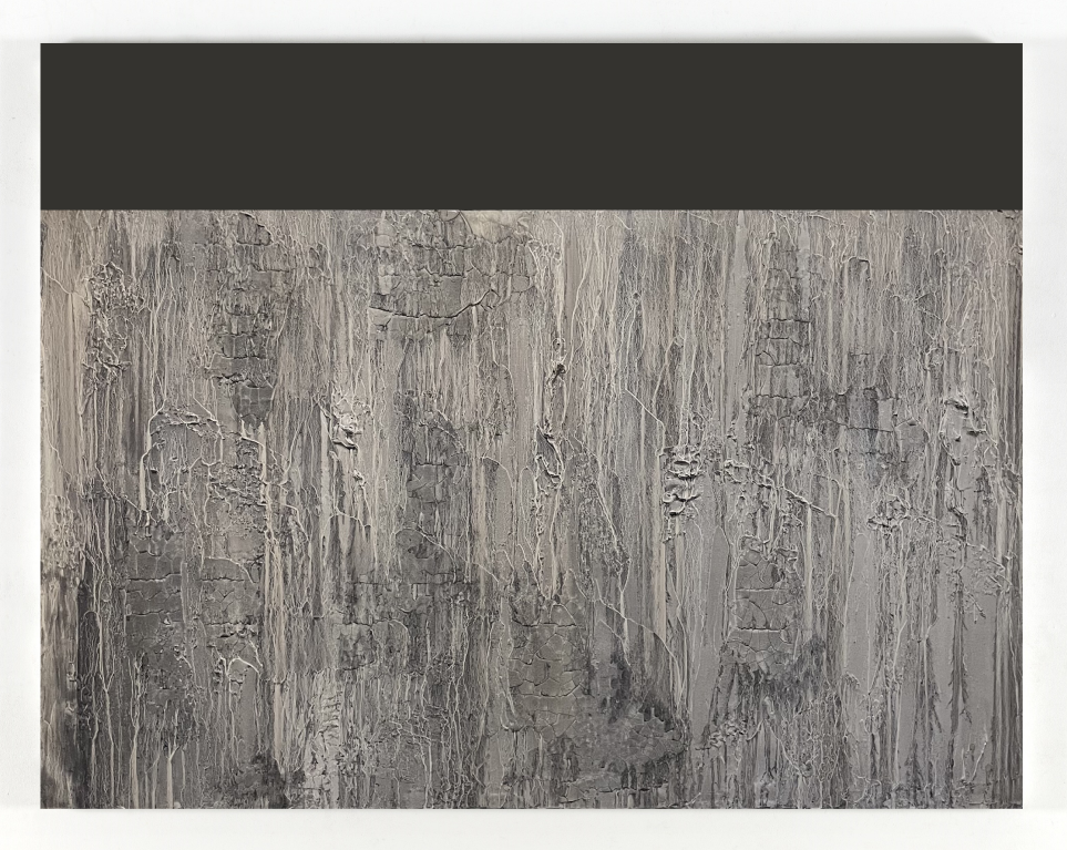 Untitled_The Black Path CXXXIV · oil on canvas · 91.0 x 116.8 cm · 2022 · Untitled_The Black Path CXXXIV · oil on canvas · 피정원 · Jungwon PHEE · (이미지 제공 = 서정아트) · (Source = Seojung Art)