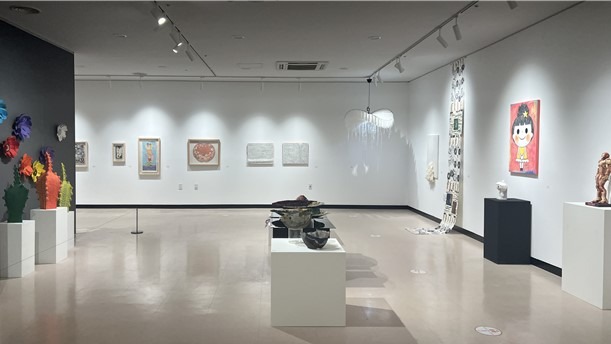 전시전경 · Exhibition view · (이미지 출처 = 원주한지테마파크) · (Source = WONJU HANJI THEME PARK)