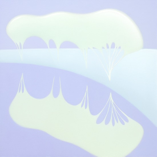 부조풍경 · oil on canvas · 100×100 · 2022 · oil on canvas · 김현정 · Kim Hyunjung · (이미지출처 = 갤러리도스) · (Source = Gallery Dos)