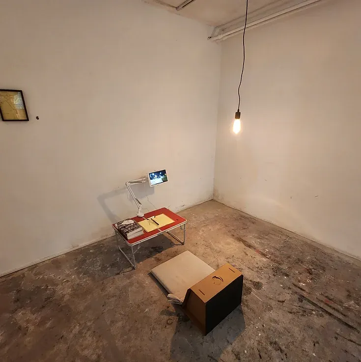 전시전경 · Exhibition view · (이미지 출처 = 호랑가시나무 아트폴리곤) · (Source = Horanggasynamu Art Polygon)