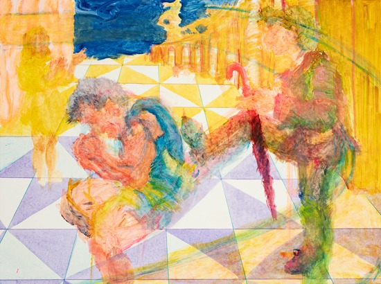 가치판단 · 장지에 혼합재료 · 96.5x130 · 2022 · 성인제 · Sung Inje · (이미지출처 = 갤러리도스) · (Source = Gallery Dos)