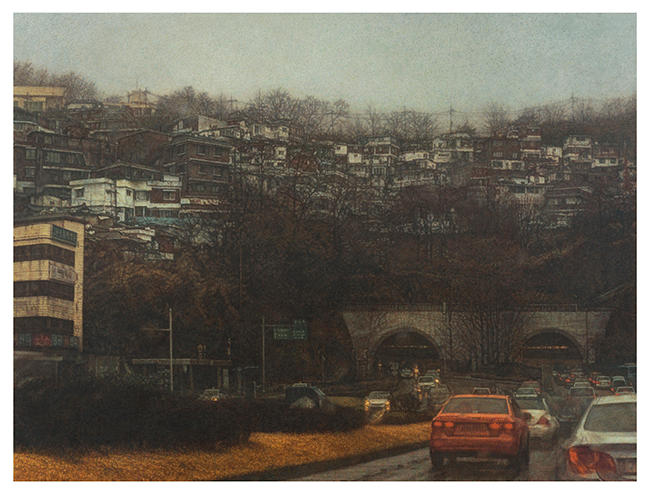 더 이상 거기에 없는 풍경 · oil on canvas · 194x259cm · 2020 · The Landscape that is no more There · oil on canvas · 이만나 · Lee Manna · (이미지 출처 = 선화랑) · (Source = sungallery)