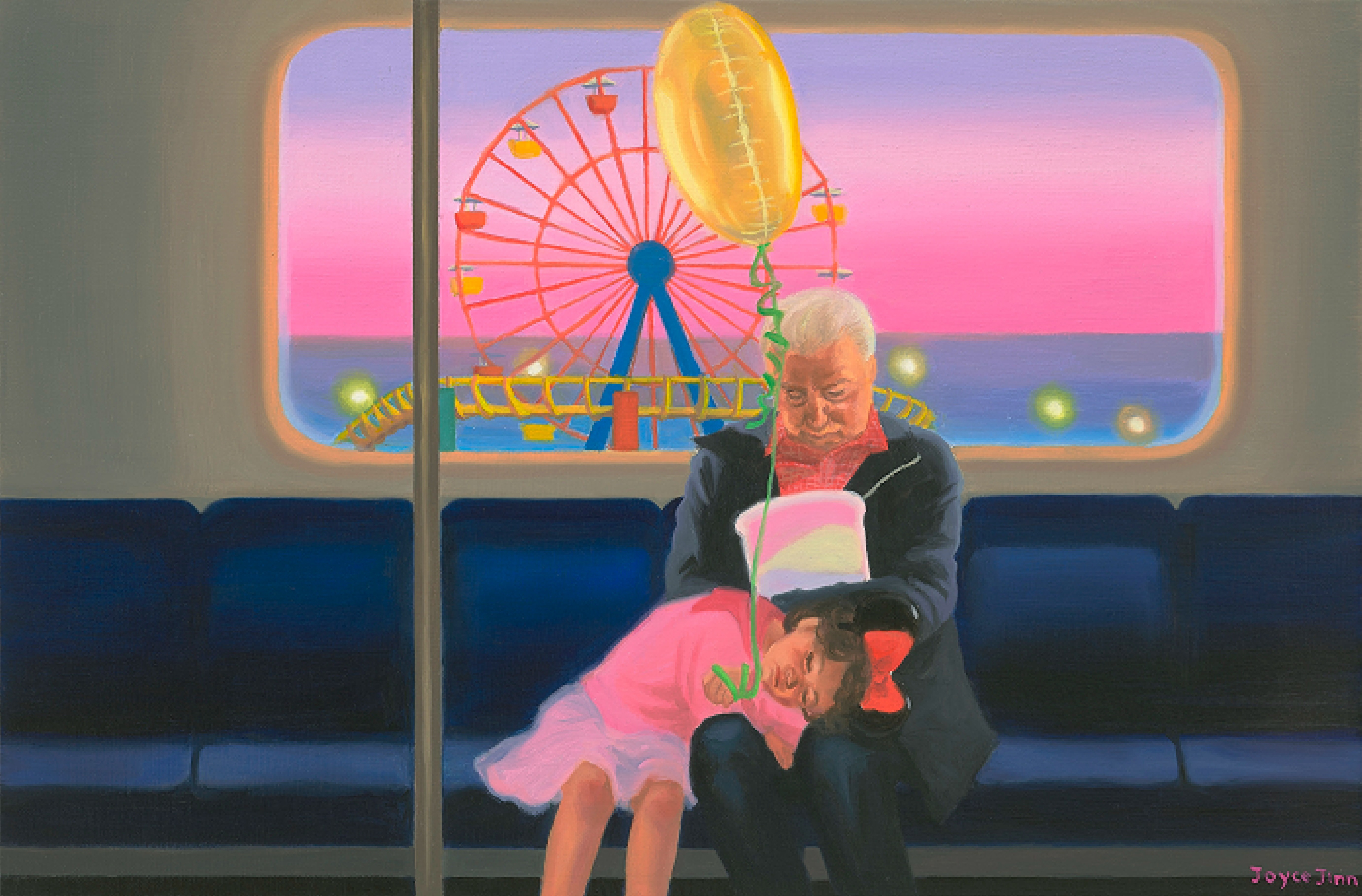 Discovery of the World 175 · Oil on canvas · 40.9x27.3cm · 2022 · Discovery of the World 175 · Oil on canvas · 조이스진 · Joyce Jinn · (이미지 제공 = 갤러리 두) · (Source = Gallery DOO)