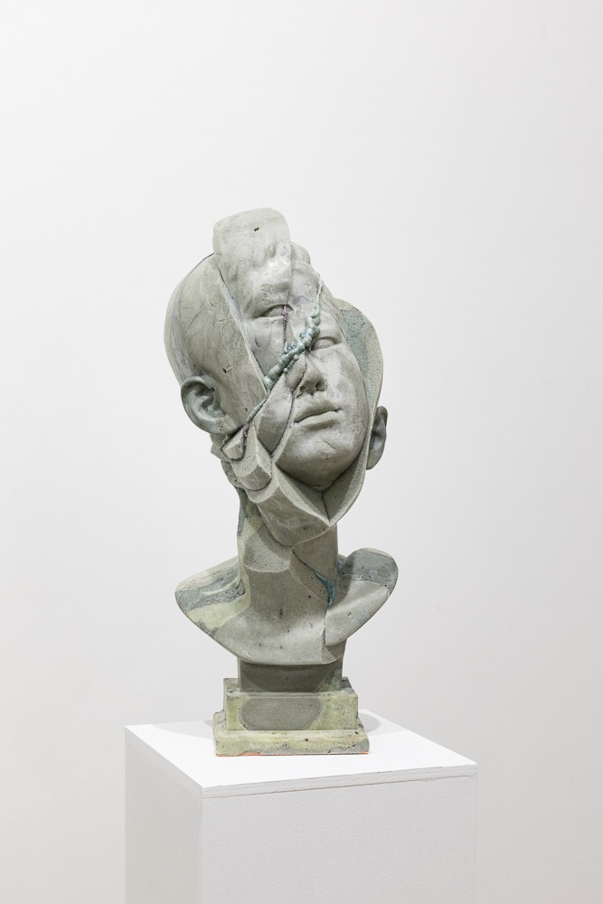 Bust_#7 · polyurethane · 43x15x17cm · 2020 · Bust_#7 · polyurethane · 이병호 · Lee Byung-ho · (이미지 제공 = 스페이스소) · (Source = space so)