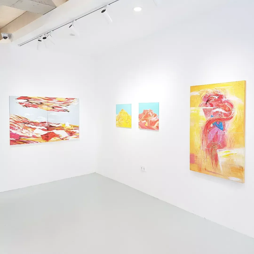 전시전경 · Exhibition view · (이미지 출처 = 하랑갤러리) · (Source = Harang Gallery)