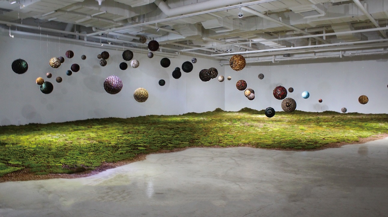 전시전경 · Exhibition view · (이미지 출처 = 우민아트센터) · (source = Wuminartcenter)