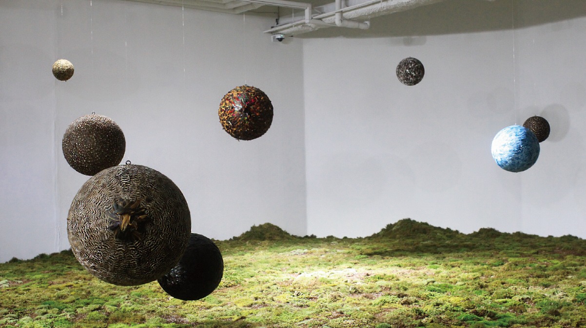 전시전경 · Exhibition view · (이미지 출처 = 우민아트센터) · (source = Wuminartcenter)