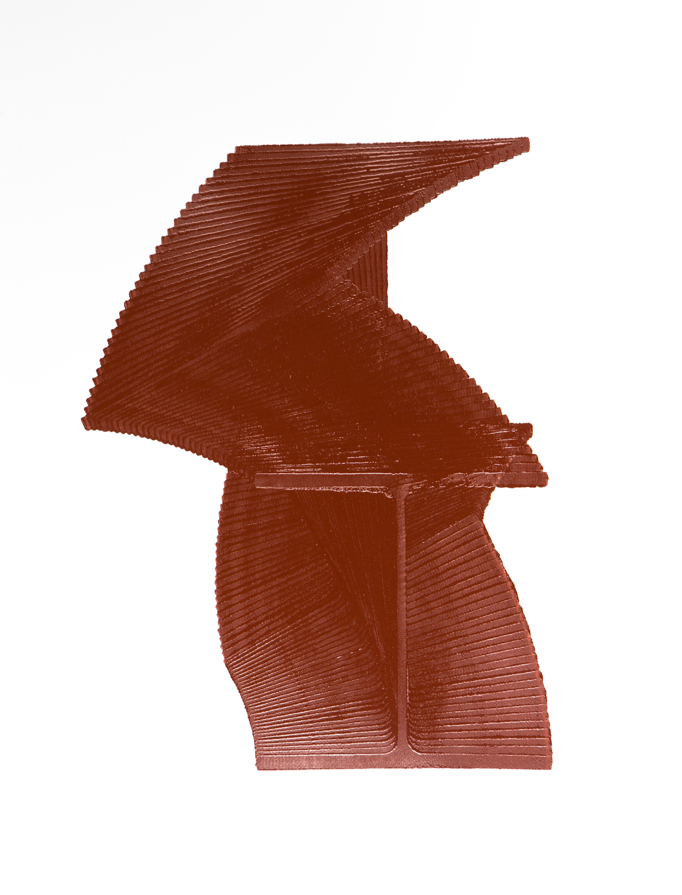 Live Rust · anti-corrosion paint on paper, section steel · 70x100cm · 2020 · Forest in forest · anti-corrosion paint on paper, section steel · 변상환 · Byeon Sanghwan · (이미지 제공 = 스페이스소) · (Source = space so)