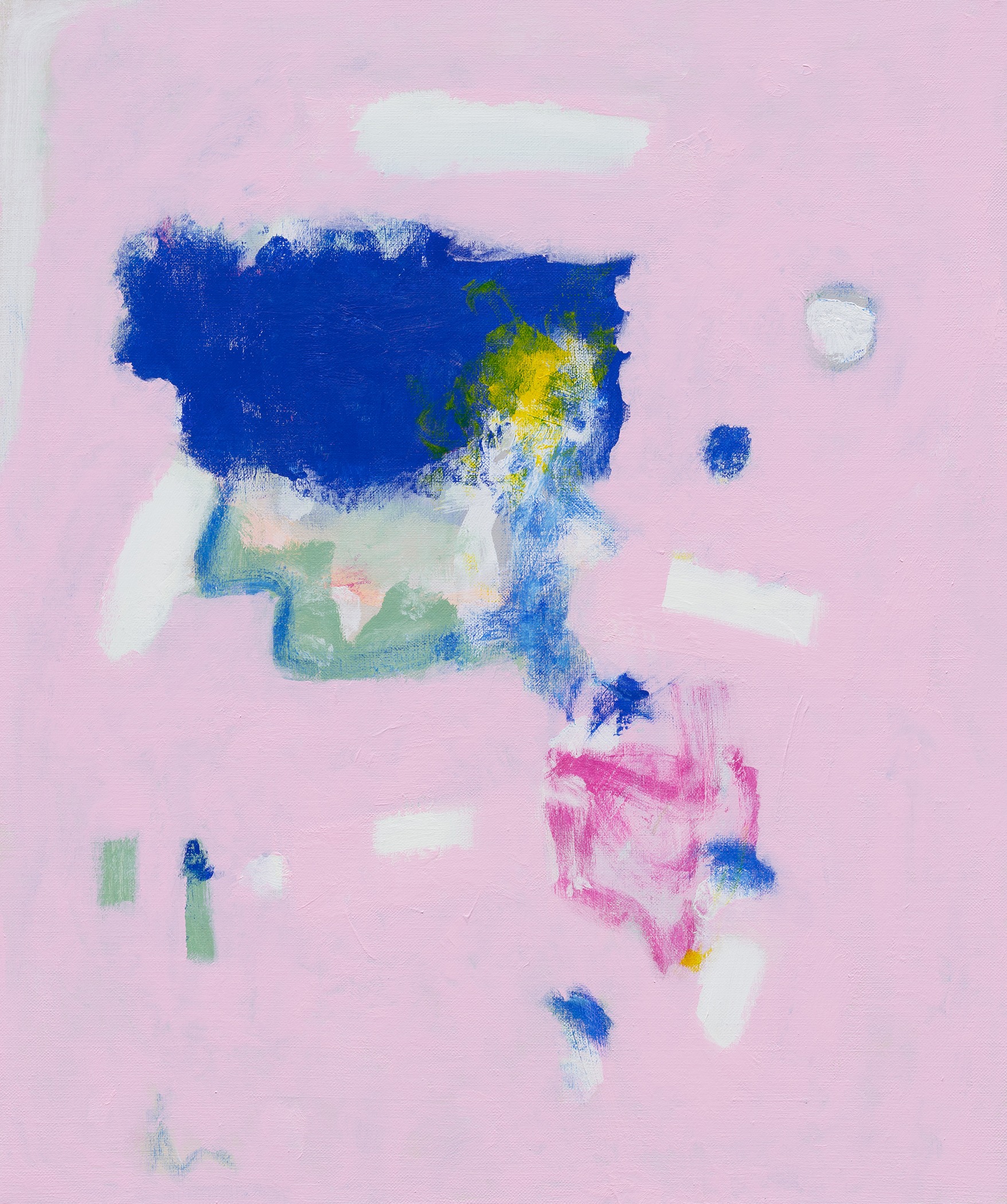 Untitled · Acrylic on Canvas · 61 x 73 cm · 2022 · Untitled · Acrylic on Canvas · 마이큐 · MY Q · (이미지 출처 = 신세계갤러리 본점) · (Source = shinsegae gallery)