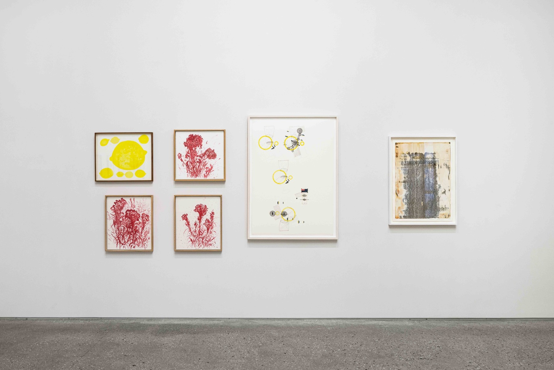 전시전경 · Exhibition view · Installation view of on paper at PKM. Courtesy of PKM gallery. · Installation view of on paper at PKM. Courtesy of PKM gallery.